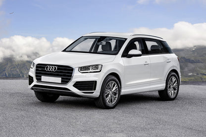 Lastskydd Audi Q2 crossover 2016–2020 – Silver satin – detaljbild 3