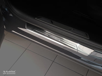 Tröskelskydd Special Edition Volkswagen Touareg III 2018–2023 facelift 2023+ – Silver satin (2/22236) – detaljbild 2