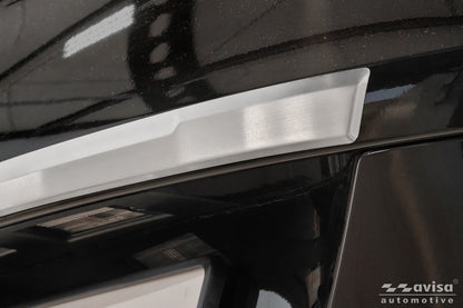 Bakluckelist Kia X-Ceed 2019–2022, facelift 2022+ – Silver satin – detaljbild 3