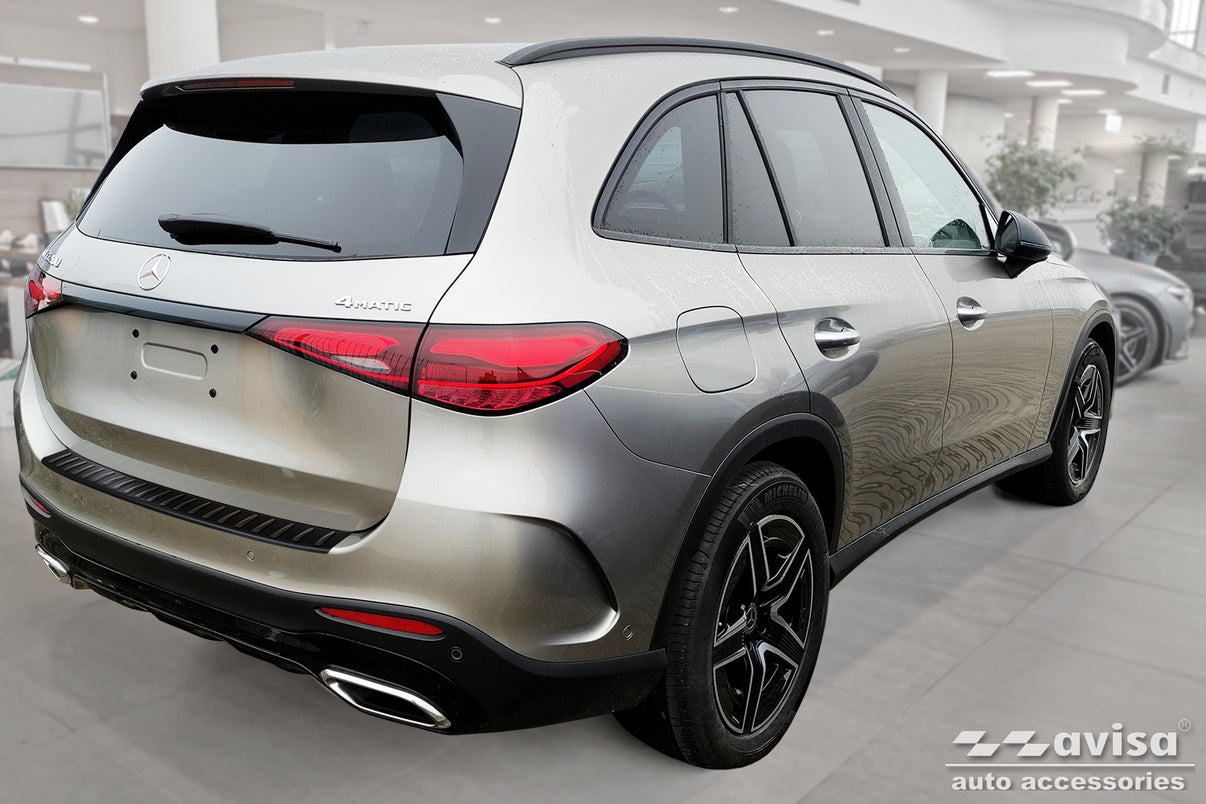 Lastskydd Black Mat Mercedes Glc II (X254) 2022+/ AMG – Mattsvart – detaljbild 2