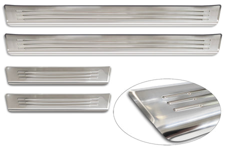 Tröskelskydd Lines Omoda 5 2024+ – Silver satin