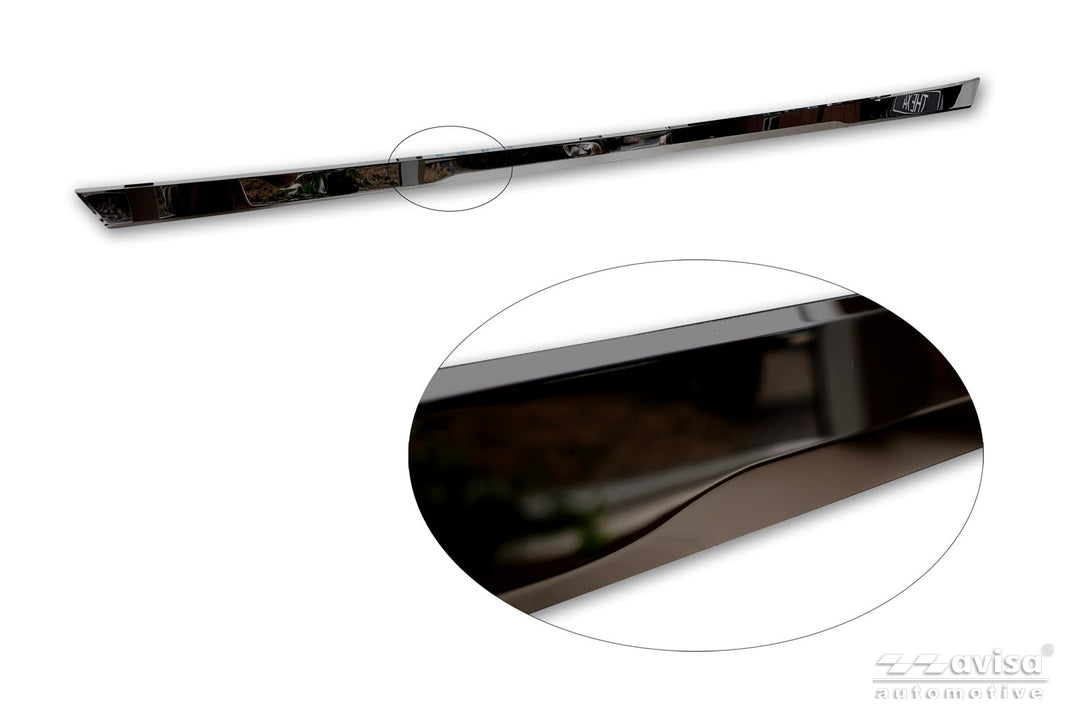 Bakluckelist BMW X3 (G45) 2024+ – Spegelblank svart