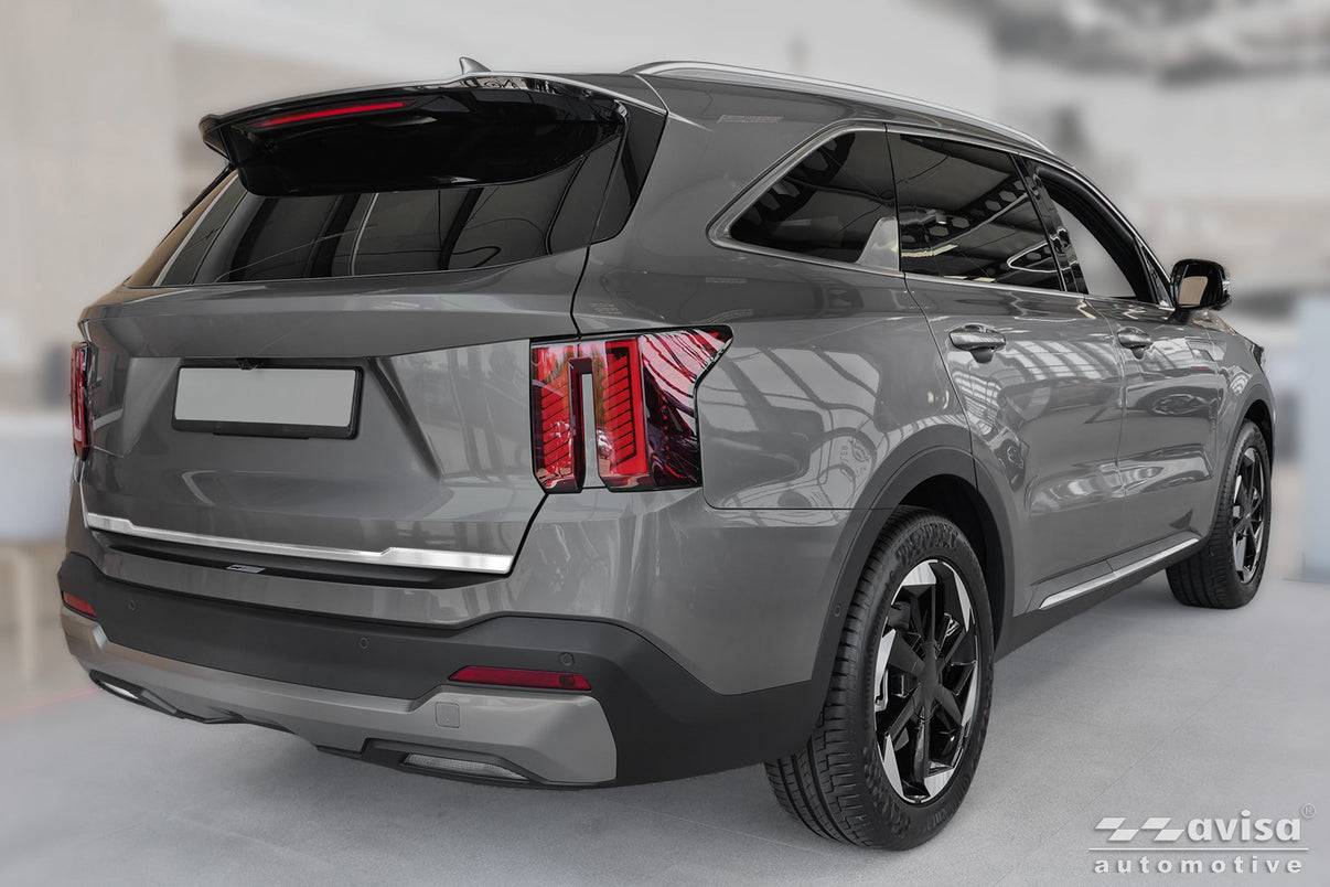 Bakluckelist Kia Sorento IV facelift 2020+ – Silver satin (2/36132) – detaljbild 2
