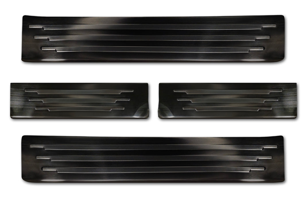 Tröskelskydd Lines Toyota Hilux VIII facelift 2020+ – Silver satin