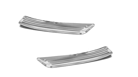 Tröskelskydd Mercedes Gla X156 2013–2017, facelift 2017–2019 / Mercedes Gla II H247 2019+ – Spegelpolerat silver