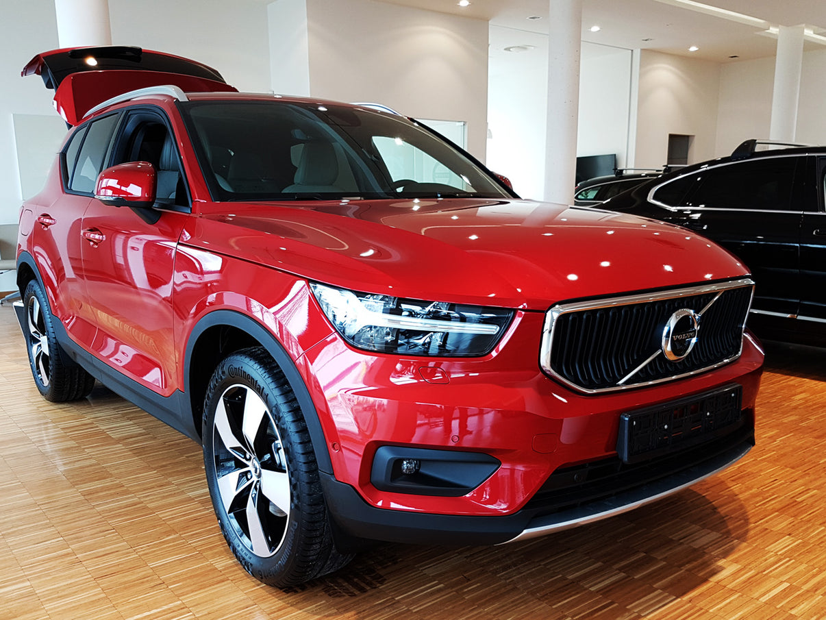 Lastskydd Volvo XC40 2017+ – Silver satin – detaljbild 3
