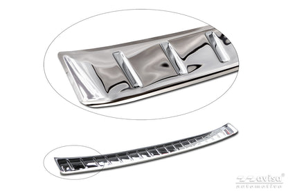Lastskydd Toyota Rav 4 VI (XA6) 2026+ – Spegelpolerat silver