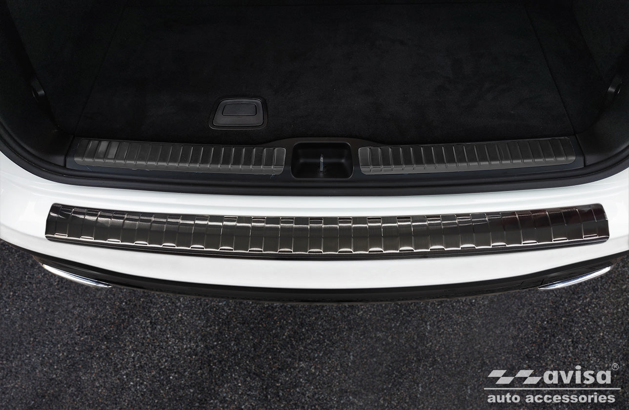Lastskydd Mercedes Gls II (X167) 2019–2023, facelift 2023+ >/ Mercedes Gls II (X167) 63 AMG 2019–2023, facelift 2023+ > – Svart – detaljbild 3