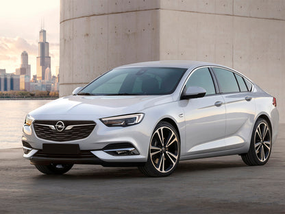 Lastskydd Opel Insignia B Grand Sport Liftback 2017–2020, facelift 2020+ – Silver satin – detaljbild 3