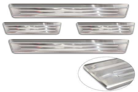 Tröskelskydd Lines Mazda CX-30 2019+ – Silver satin
