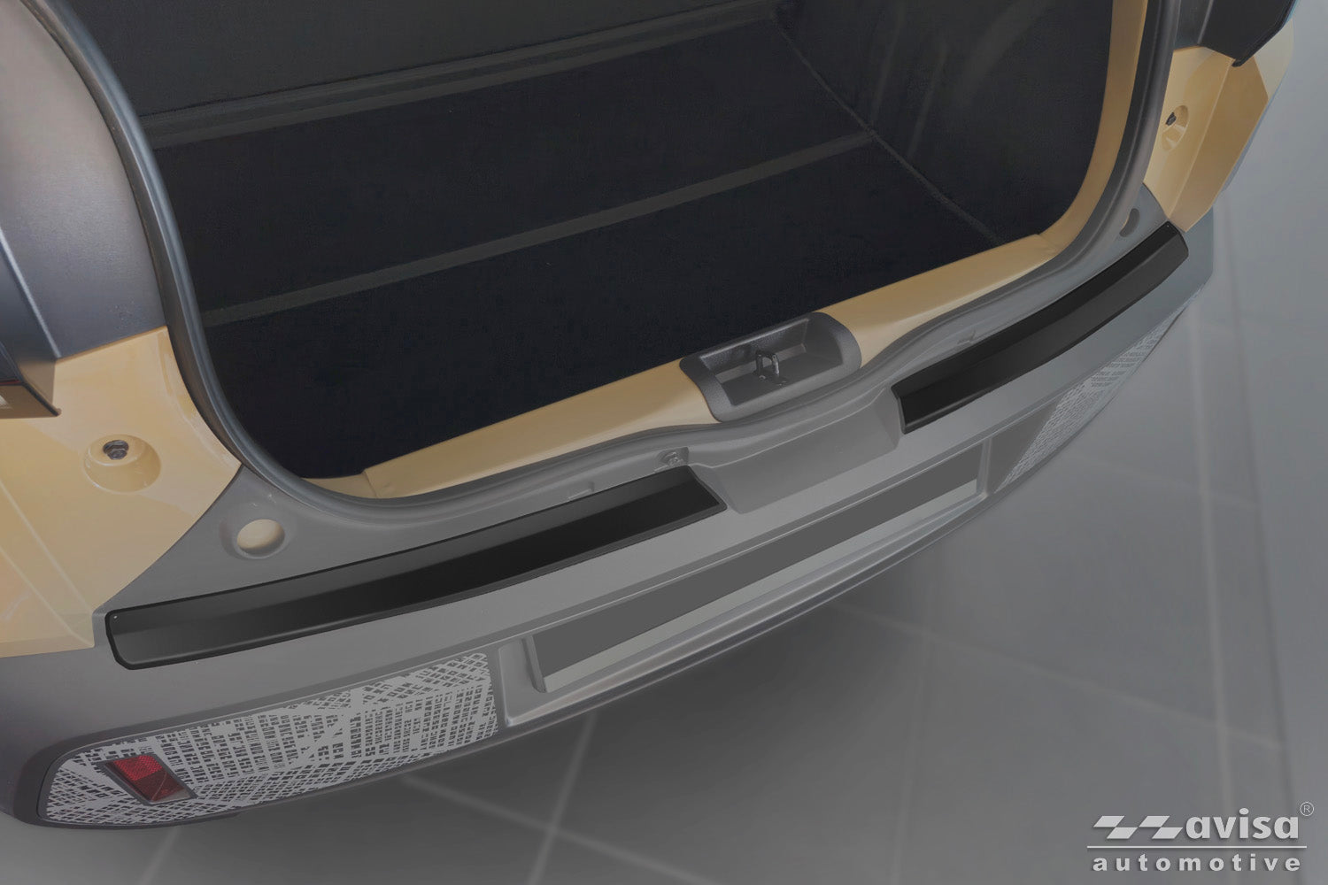 Lastskydd Black Mat Dacia Spring facelift 2024+ – Mattsvart – detaljbild 3