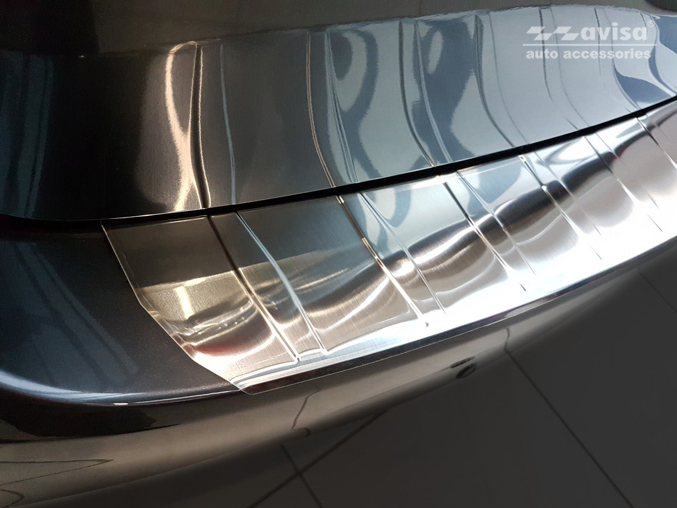 Lastskydd Mazda 6 III Kombi (GJ) 2012–2014, facelift 2014–2018, facelift 2018+ – Silver satin (2/35293) – detaljbild 2