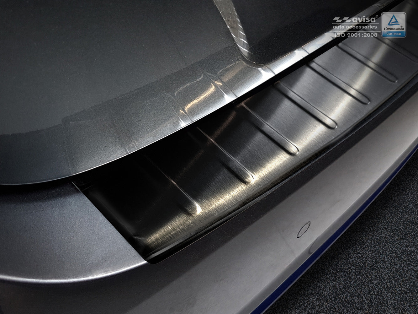 Lastskydd Nissan Leaf II (2E1) 2017–2021, facelift 2021+ – Svart – detaljbild 2