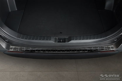 Lastskydd Suzuki Across 2020+ / Toyota RAV4 V generation/ Hybrid 2018–2026 (fits also to PHEV GR version ) – Spegelblank svart – detaljbild 3