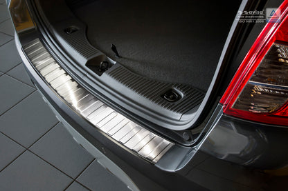Lastskydd Opel Mokka 2012–2016 – Silver satin – detaljbild 3