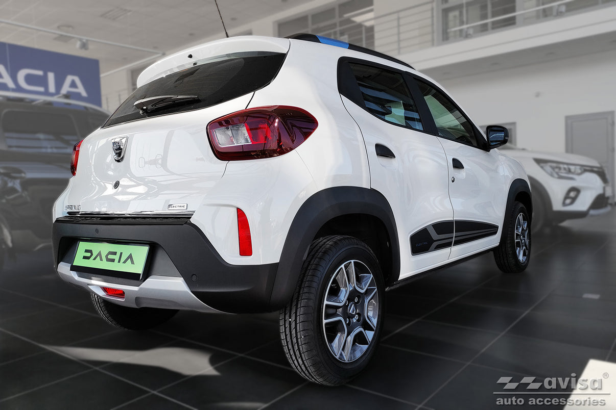 Lastskydd Dacia Spring halvkombi 5-dörrars 2021–2024 – Svart – detaljbild 2