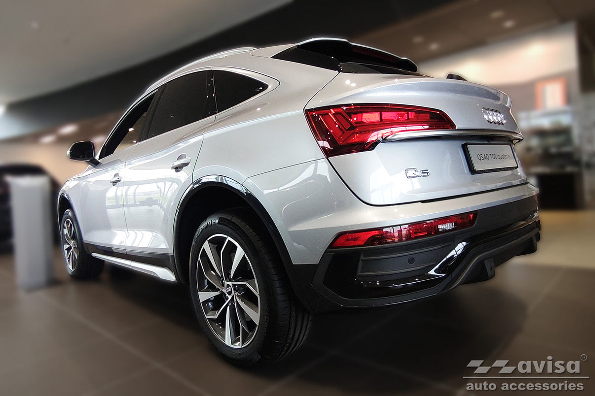 Lastskydd Audi Q5 Sportback/ Q5 Sportback Tfsi E/ S-line 2020–2025 / Audi Q5 Sportback Tfsi E 2021–2025 – Svart – detaljbild 2