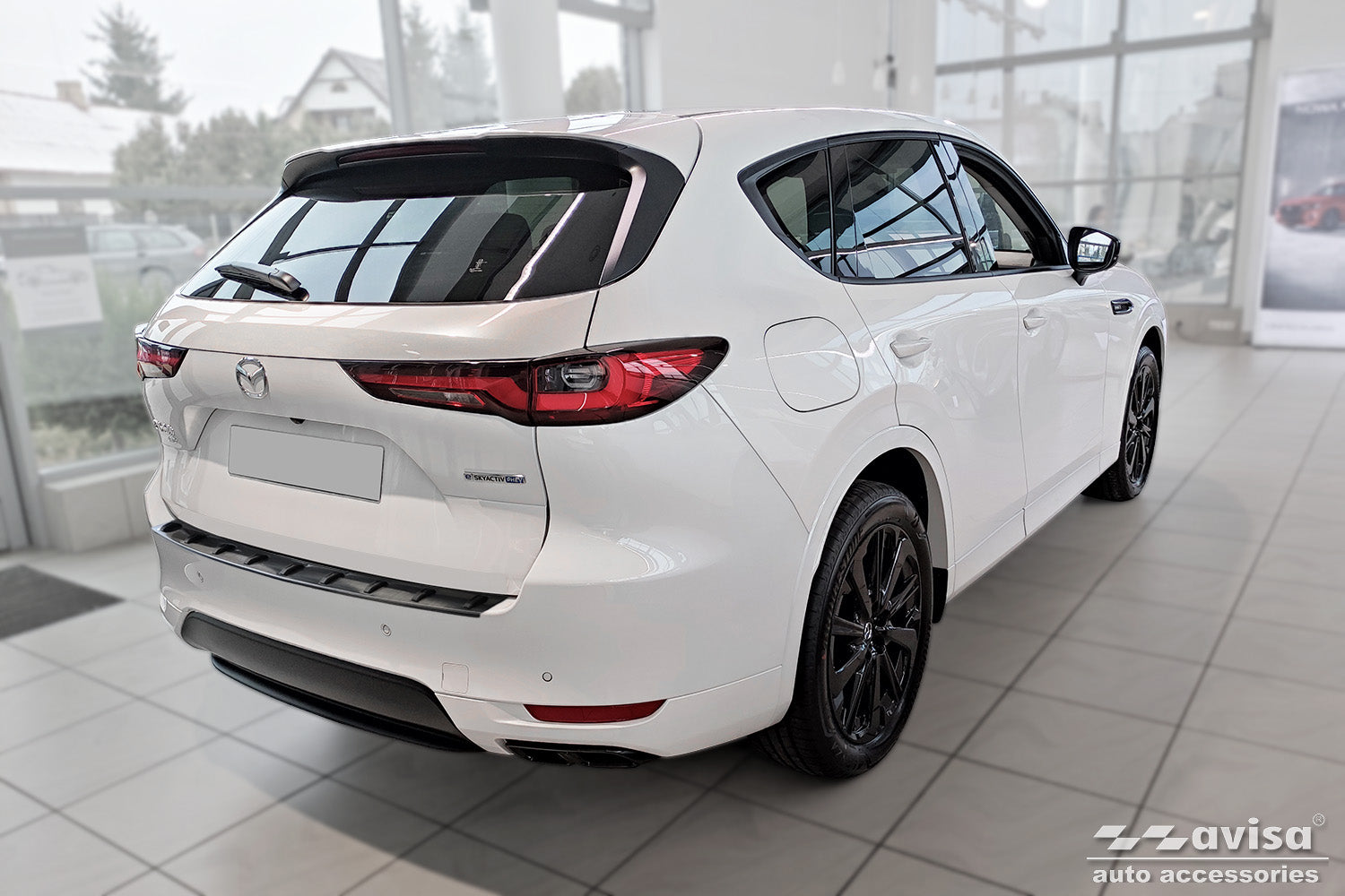 Lastskydd Strong Edition Mazda CX-60 2022+ – Svart – detaljbild 2