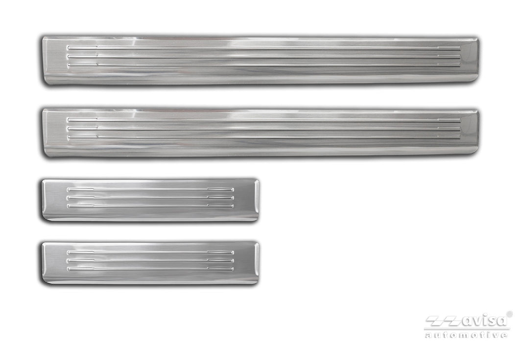 Tröskelskydd Lines Volkswagen T- Roc II 2025+ – Silver satin