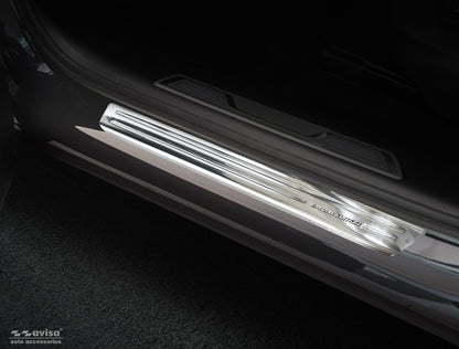 Tröskelskydd Special Edition Volkswagen Touareg III 2018–2023 facelift 2023+ – Silver satin (2/22241) – detaljbild 2