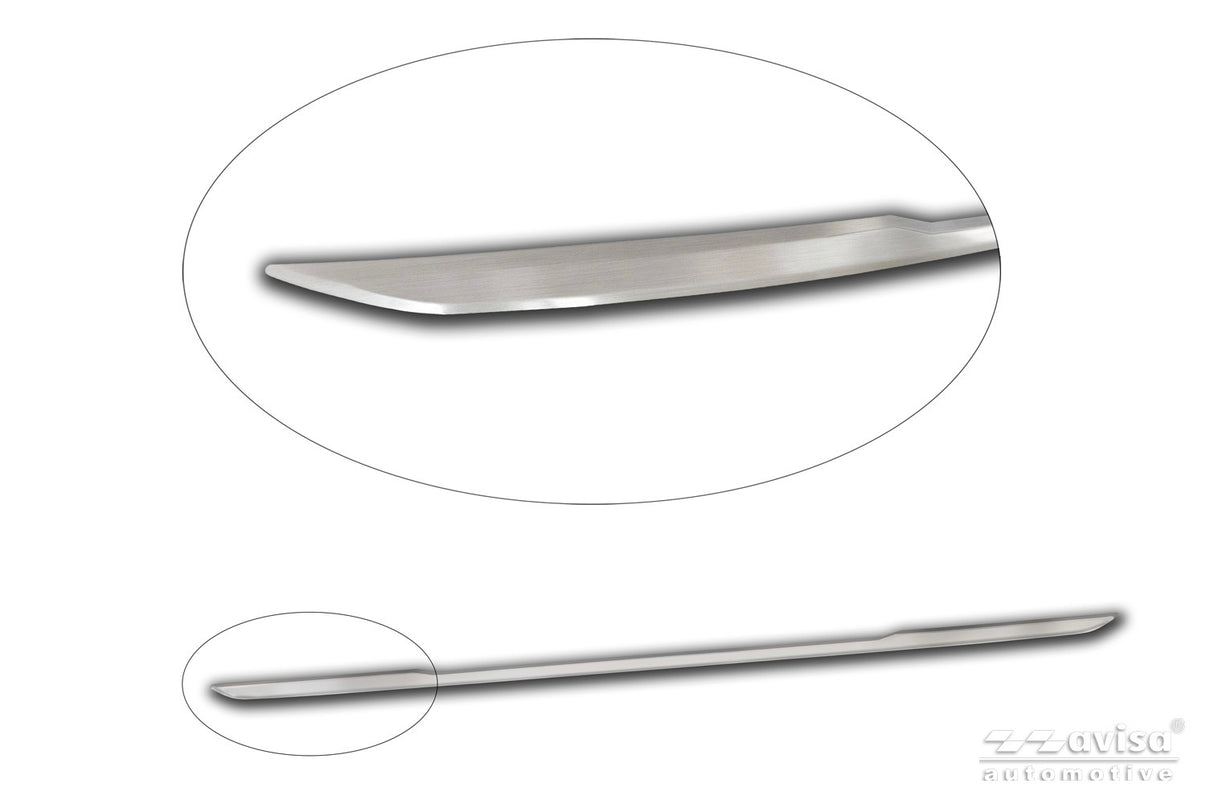 Bakluckelist Volkswagen Taigo 2021+ – Silver satin
