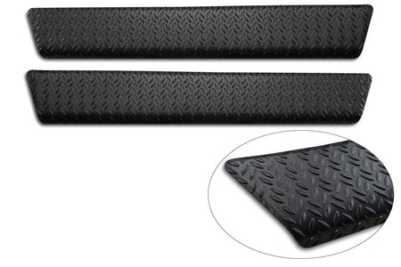 Tröskelskydd Black Mat Citroen Berlingo III 2018–2024, facelift 2024+ m.fl. – Mattsvart