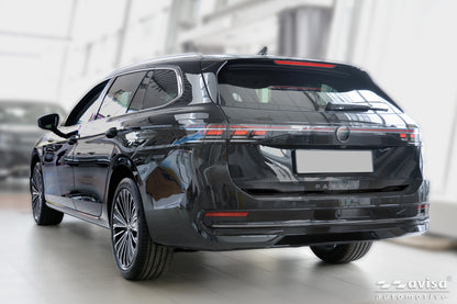 Bakluckelist Volkswagen Passat B9 Variant 2024+ – Spegelblank svart – detaljbild 2