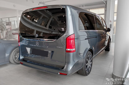 Lastskydd Shadow Premium Mercedes V Class W447/ Vito III/ Marco Polo 2014–2019, facelift 2019–2024, facelift… – Svart / Spegelblank svart – detaljbild 2