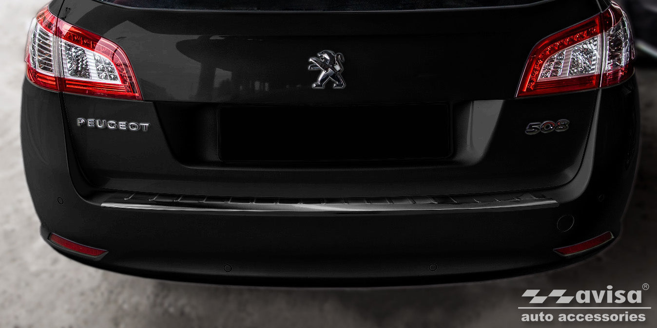 Lastskydd Peugeot 508 I SW 2011–2014, facelift 2014–2018/ Peugeot 508 I Rxh 2011–2014, facelift 2014–2018 – Svart (2/45138) – detaljbild 2
