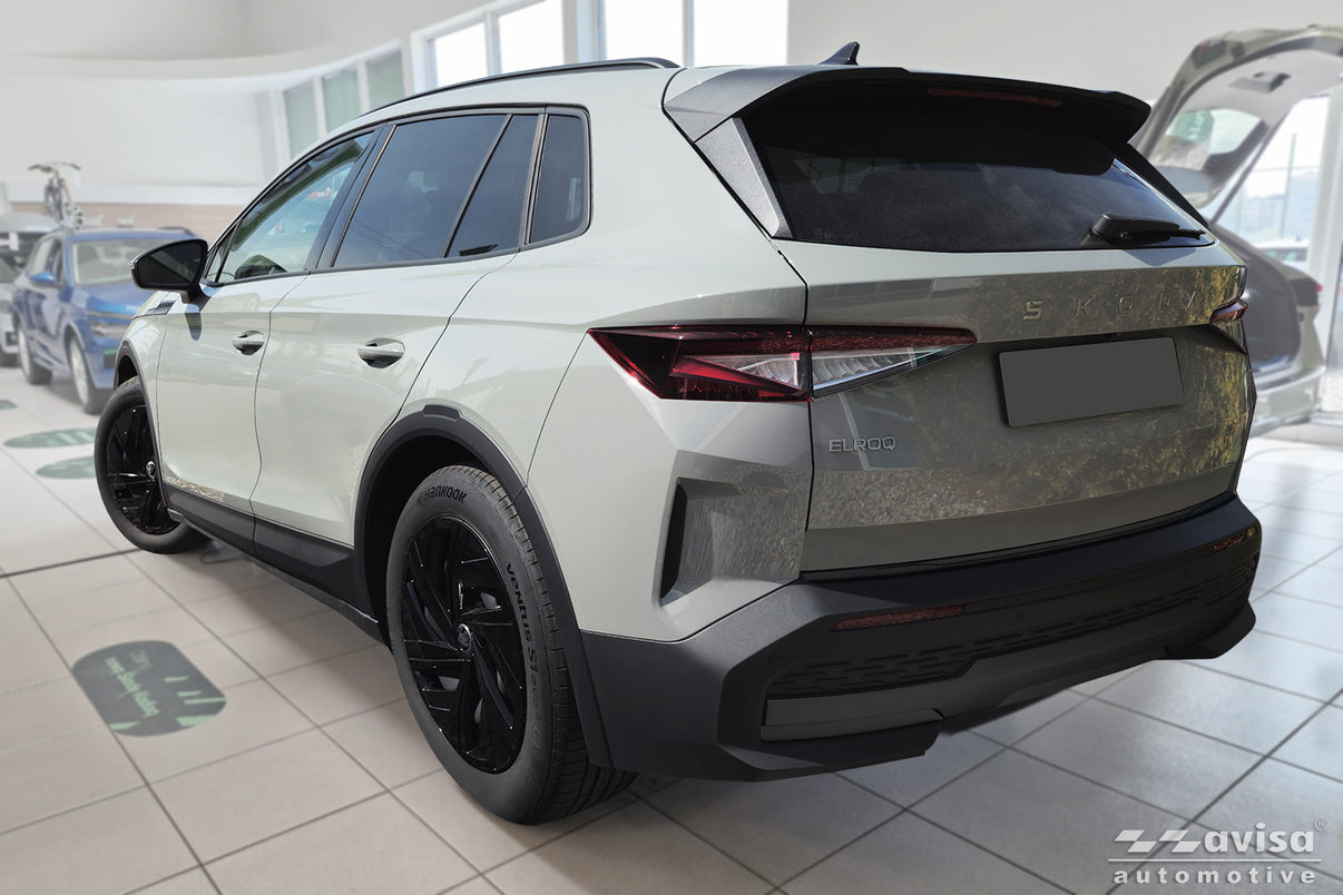 Lastskydd Black Mat Skoda Elroq 2025+ – Mattsvart – detaljbild 2