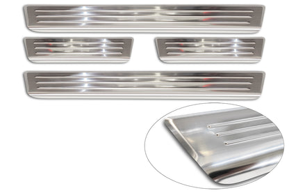 Tröskelskydd Lines Opel Mokka II B 2020+ – Silver satin