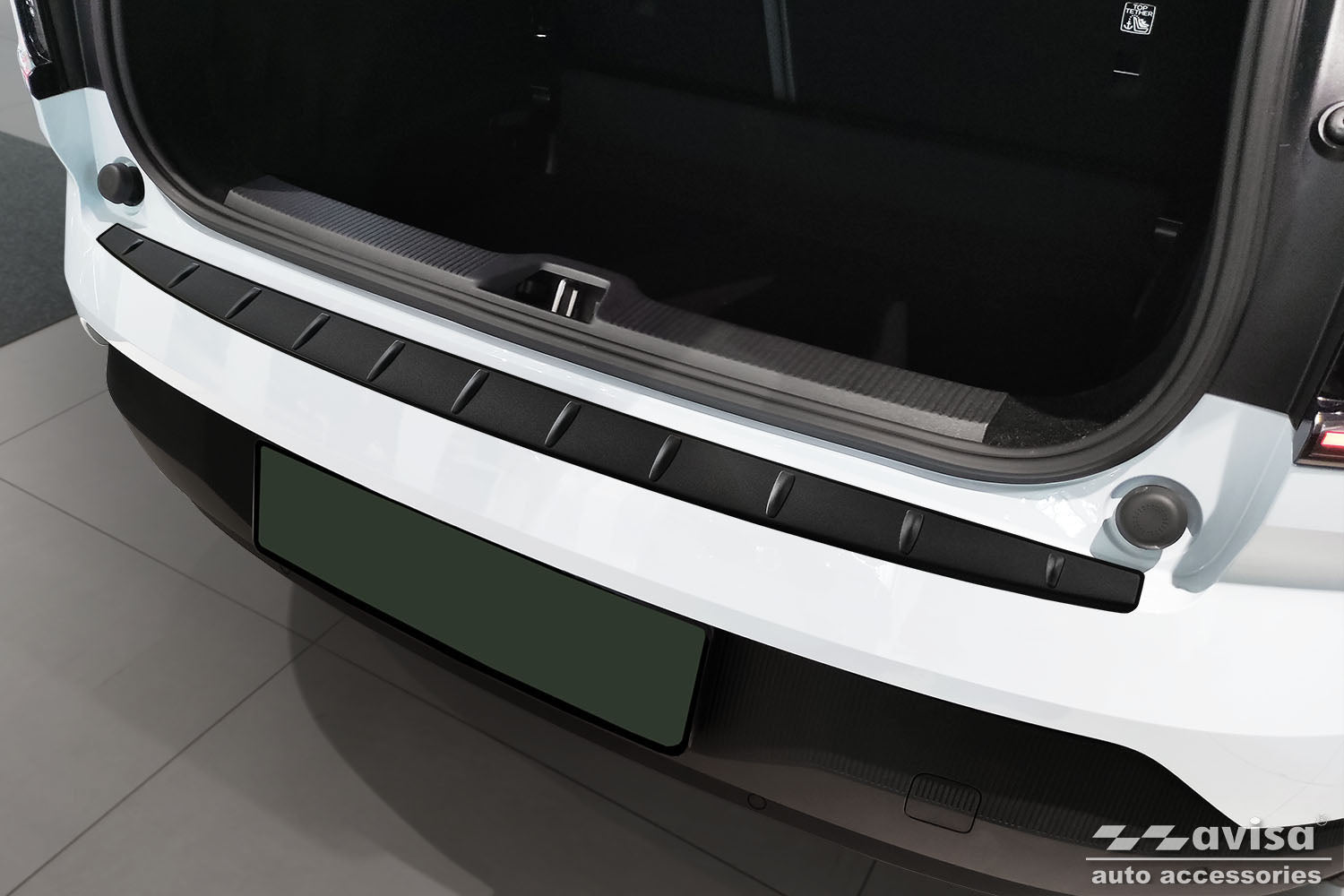 Lastskydd Black Mat Volvo EX 30 2023+ – Mattsvart – detaljbild 3