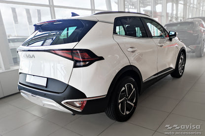 Lastskydd Kia Sportage V 2021–2025 – Svart – detaljbild 2