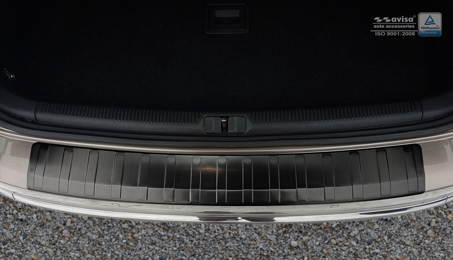 Lastskydd Volkswagen Passat B7 variant 2011–2014 – Svart – detaljbild 3