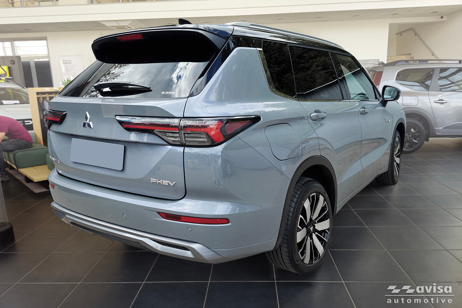 Inre lastskydd Mitsubishi Outlander IV 2025+ (2 pcs/ left and right ) – Svart – detaljbild 2