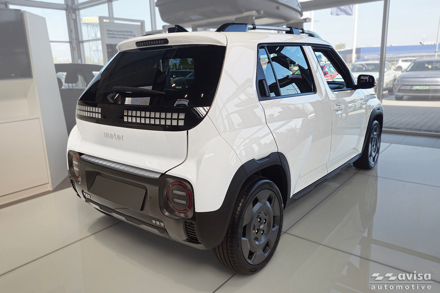 Lastskydd Soft Silver Hyundai Inster 2024+ – Soft Silver – detaljbild 2