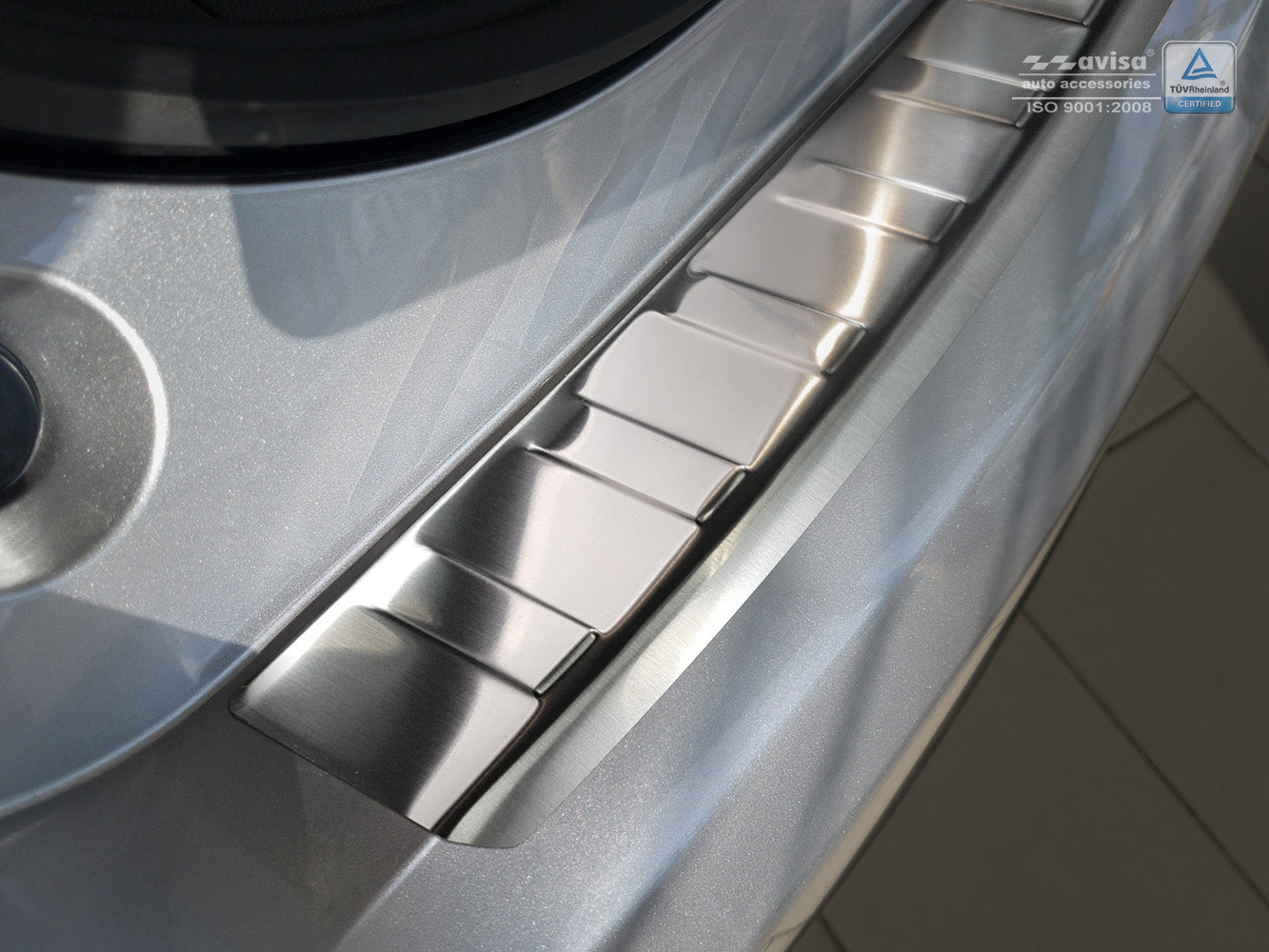 Lastskydd Honda CIVIC IX facelift 2015–2016 – Silver satin