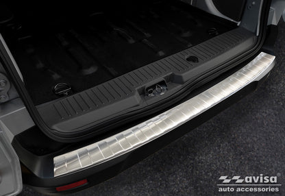 Lastskydd Ford Transit/ Tourneo Connect II 2014–2017, facelift 2017–2022 – Silver satin – detaljbild 3
