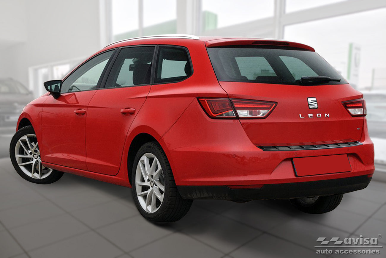 Lastskydd Strong Edition Seat Leon III (5F) ST 2013–2017, facelift 2017–2020 – Svart – detaljbild 2