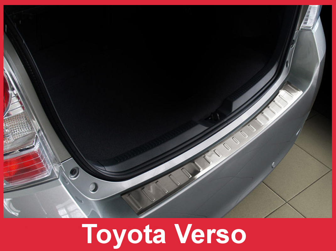 Lastskydd Toyota Verso 5-dörrars 2009–2013 – Silver satin – detaljbild 3