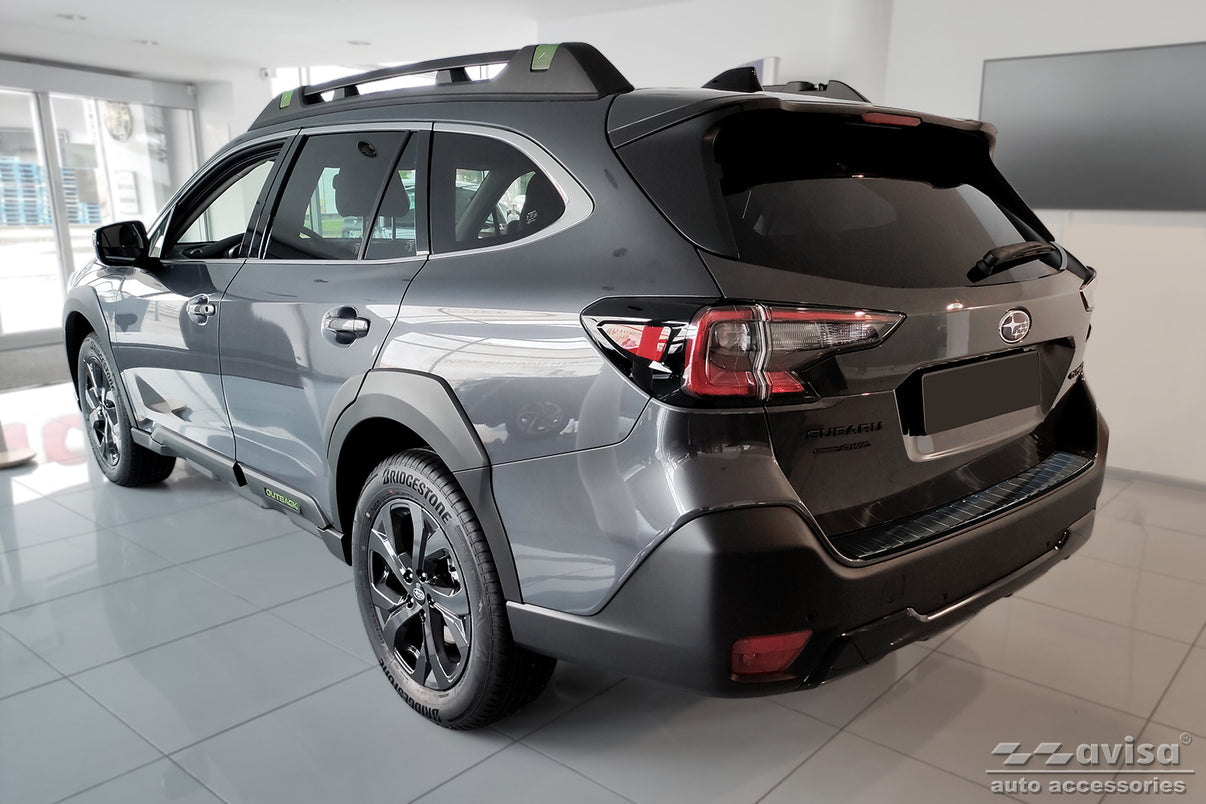 Lastskydd Subaru Outback VI (BT) 2021+ – Svart – detaljbild 2
