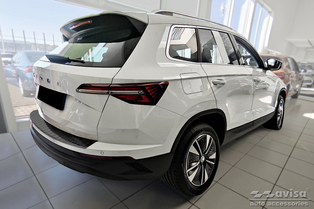 Lastskydd Skoda Karoq facelift 2022+/ Sportline facelift 2022+ – Svart – detaljbild 2