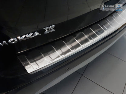 Lastskydd Opel Mokka X facelift 2016+ – Silver satin – detaljbild 2