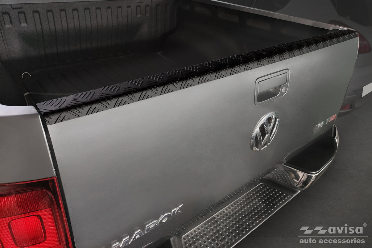 Bakre kant-/skyddslist Volkswagen Amarok 2010–2016, facelift 2016–2021 – Svart – detaljbild 3