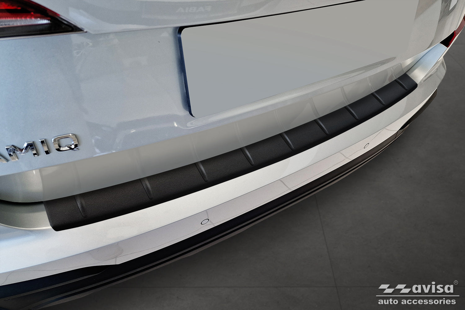 Lastskydd Black Mat Skoda Kamiq crossover facelift 2024+ – Mattsvart – detaljbild 3