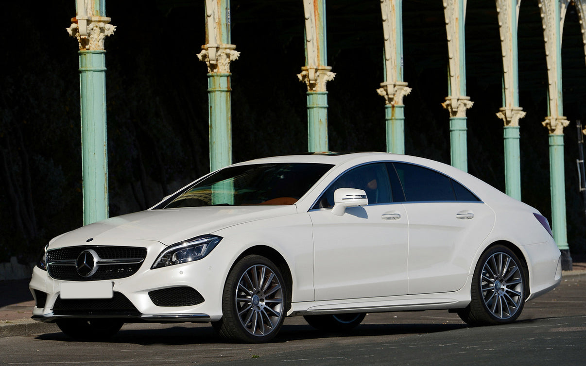 Lastskydd Mercedes Cls (C218) 2014+ – Röd / Svart – detaljbild 2