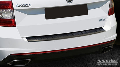 Lastskydd Skoda Octavia III Kombi RS version 2013–2016, facelift 2016–2019 – Svart – detaljbild 2