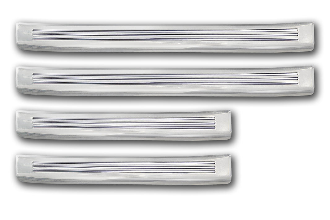 Tröskelskydd Lines Volvo EX 90 2024+ – Silver satin