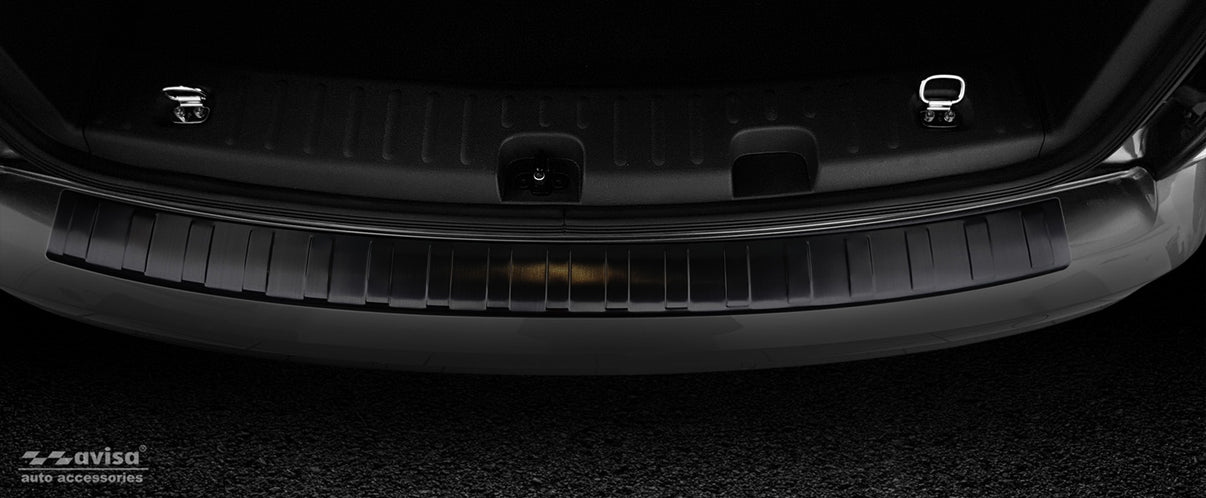 Lastskydd Volkswagen Caddy 2003–2015, facelift 2015–2020 / Volkswagen Caddy Maxi 2003–2015, facelift 02.2015– 2020 – Svart – detaljbild 2
