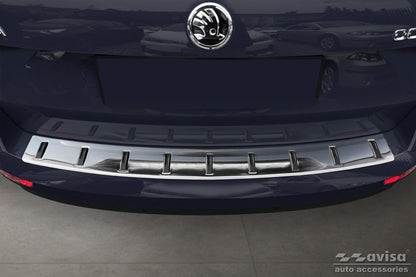 Lastskydd Strong Edition Skoda Octavia III Kombi facelift 2016–2019 – Silver – detaljbild 3